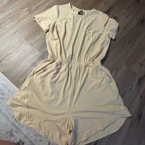 lululemon open back romper